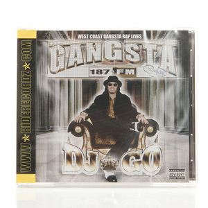 【新品】【未開封】DJ GO GANGSTA FM VOL.1 ミックスCD ギャングスタFM 西海岸 ギャングスタラップ ウェッサイ ヒップホップ ラップ