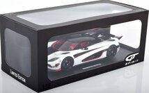 GT Spirit GT877 1/18 ミニカー レジン プロポーションモデル 2015年モデル ケーニグセグ KOENIGSEGG AGERA RS 2015 ホワイト_画像3