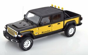 GT Spirit GT422 1/18 ミニカー レジン プロポーションモデル 2020年モデル ジープ JEEP GLADIATOR HONCHO 2020 ブラック・イエロー