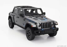 GT Spirit GT419 1/18 ミニカー レジン プロポーションモデル 2021年モデル ジープ JEEP WRANGLER RUBICON 4xe 2021 グレーメタリック_画像4