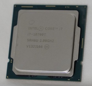intel インテル Core i7-10700T CPU 中古品 