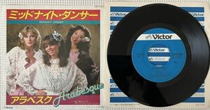 ▲Arabesque/Midnight Dancer//Keep The Wolf From The Door【1981/JPN盤/7inch】