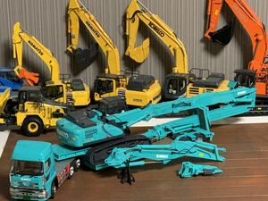  Kobelco dismantlement machine SK400DLC-10sepa long attaching rare goods 1/50 NEXT specification prompt decision free shipping ⑤