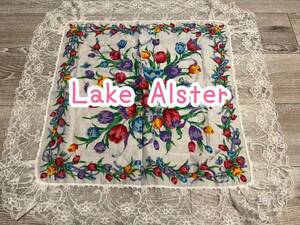 lake alster/レイクアルスター /レースハンカチ