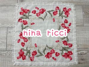 nina ricci/ニナリッチ/レースハンカチ/チューリップ