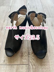 earth music&ecology かかとリボンサンダル