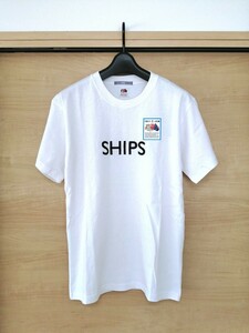 即決 SHIPS FRUIT OF THE LOOM ロゴ刺繍 Tシャツ シップス