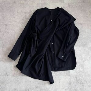 's Pink cotton long sleeves shirt with side ties(straps) リミフゥ ワイズ