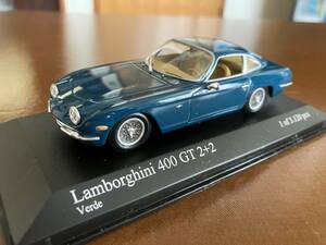 ランボルギーニ 400GT 2＋2 1964（ブラック） （1/43スケール ScaleSeries 430103304）