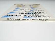 ◆(TH) 非売品 8cmCD シングル ALICE SOFT アリスソフト GAKUEN KING 学園キング VERSION 2.00-00 1996年 extend hard mix 他_画像8