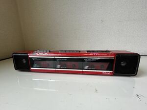 [ valuable ]National Triple radio cassette player RX-F333 used present condition 