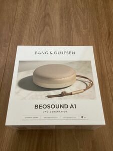 新品未使用　バング&オルフセン　BANG&OLUFSEN A1 スピーカー　ゴールド　バングアンドオルフセン　