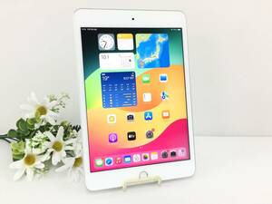 〇【良品】au iPad mini 第5世代 Wi-Fi+Cellularモデル 256GB A2124(MUXD2J/A) シルバー 〇判定 動作品