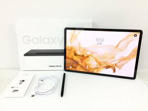 〇【超美品】SAMSUNG サムスン Galaxy Tab S8+ SM-X800 128GB 12.4インチ Wi-Fiモデル Andoroid タブレット グラファイト 動作品
