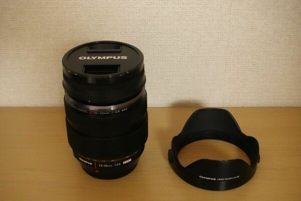 M.ZUIKO DIGITAL ED 12-40mm F2.8 PRO レンズフィルター　レンズフード付　美品