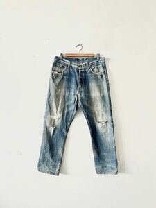 [Men's]RALPH LAUREN повреждение Denim джинсы 