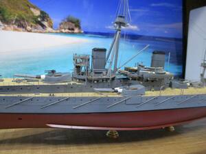  1/350　イギリス海軍 ド級戦艦『ドレッドノート』完成品
