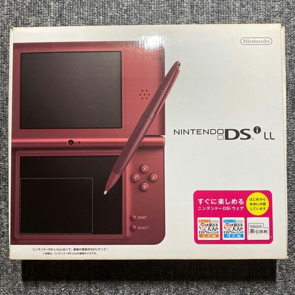 DS ニンテンドーDSi LL ワインレッド WJF113109126