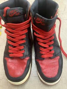 Nike Air Jordan 1 High &#34;Bred&#34; (1994)　24cm エアジョーダン1 復刻　1994年