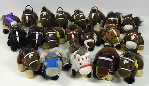  green shop Re# AVANTI horse racing soft toy key holder together 20 point deep impact etc. z/km/9-2844/10-5#80