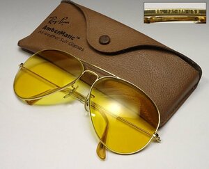 緑屋Re■ Ray-Ban USA　レイバン　サングラス　ケース付　　f/km/5-016/29-7#60