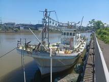 漁船　遊漁船　イカ釣り　ヤンマー550馬力_画像1