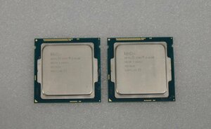 CPU Intel Core i3- 4160 SR1PK 3.60GHz 中古品×2個　　　（316-4）