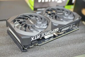 msi GEFORCE RTX3060Ti VENTUS 2X 8G グラフィックボード 中古品　　　　（991）