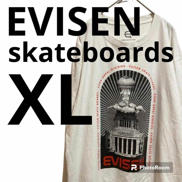 【希少】EVISEN SKATEBOARS エビセンスケートボード 長袖Tシャツ　XL 2016年