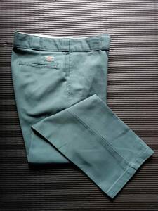 中古美品　Dickies 874 リンカーングリーン　W33×L30　希少カラーのリンカーングリーンです