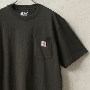 Carhartt カーハート ワンポイントロゴポケ付き半袖Tシャツ