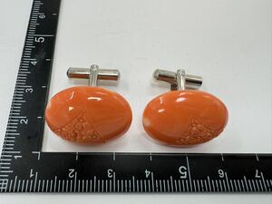 [0437] Vintage accessory .. coral cuffs 1 jpy from 
