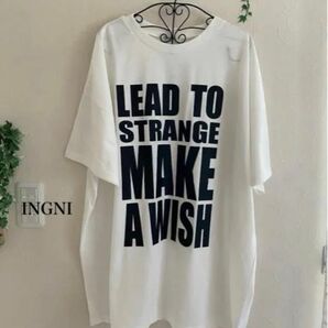 新品　INGNI(イング) ★ロゴチュニックTシャツ