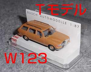 1/43 メルセデス ベンツ W123 Tモデル Baujar MERCEDES BENZ ベージュ T-modell ワゴン 