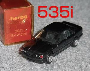 1/87 BMW 535i ブラック 5シリーズ ヘルパ HERPA