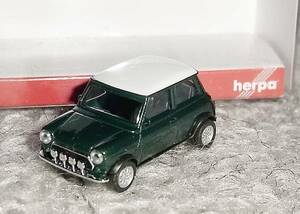 1/87 MINI Mayfair ライト付 グリーンメタ ミニ メイフェア COOPER クーパー