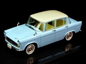 ■即決 エブロ 1/43【トヨペット コロナ PT20 1960 (ライトブルー) 「Oldies」 43096