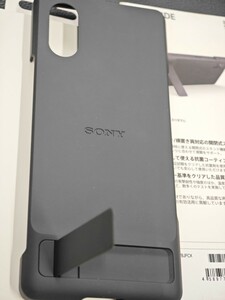 SONY 正規純正品　Style Cover with Stand for Xperia 5 V　 ブラック