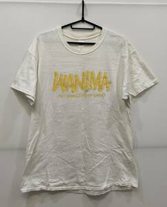 WANIMA　ワニマ　ライブTシャツ(ONE CHANCE)　白　L　メンズ　01