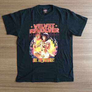 VELVET REVOLVER 2004/5 ツアーTシャツ 古着 Mサイズ / SLASH GUNS N' ROSES METALLICA スラッシュ