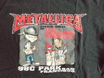 METALLICA SBC PARK LIVE Tシャツ 2005 古着 Mサイズ / メタリカ THE ROLLING STONES GUNS N' ROSES バンドTシャツ_画像5