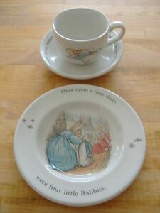 ウェッジウッド（ピーターラビット）Children's tea set　未使用