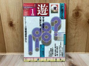 遊 1982年1月号 通巻42号　特集・計画する／経営学のニュー・ウェイヴ ／宇宙の野望から大脳計画に至る　CGA1027