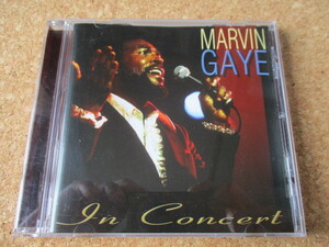 Marvin Gaye/In Concert マーヴィン・ゲイ 2004年ライブの、大傑作大名盤♪廃盤♪脂の乗り切った、全盛期のライブ♪モータウン・レジェンド