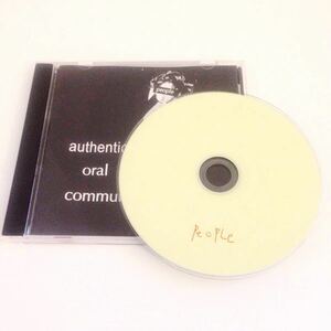 People / Authentic Oral Communication 500枚限定 廃盤 入手困難 ノイズ パンク Gai The Swankys Confuse Lip Cream Laughin' Nose