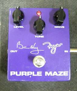 純音楽士【遠藤賢司】秘宝館所蔵楽器 大放出中！　Greg Fryer　 Brian May Fryer "Purple Maze"　 Distortion Pedal 