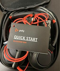 新品 Poly blackwire 5200 ヘッドセット