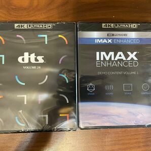 新品２枚セットDTS DEMO DISC /IMAX ENHANCED