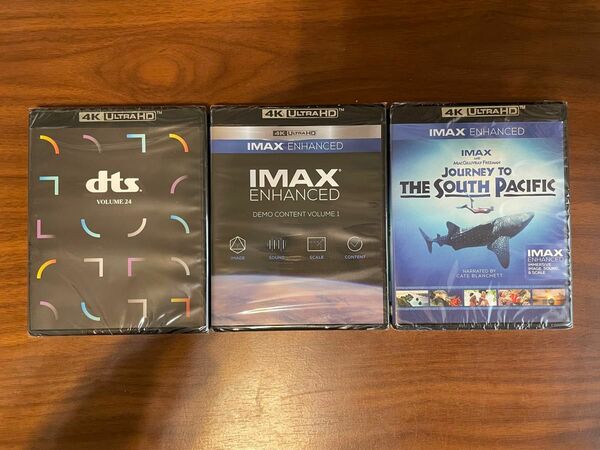 新品3枚セットDTS DEMO /IMAX ENHANCED/ JOURNEY