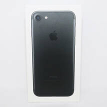 Apple iPhone 7 128GB ブラック MNCK2J/A 箱付き　SIMフリー　判定◯　　M4566_画像1